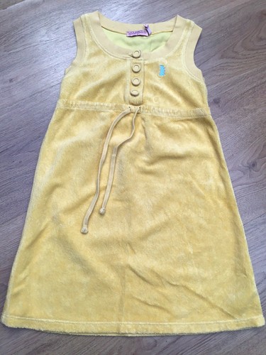 Girls yellow towelling tie - yellow,