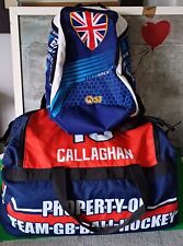 Team GB Holdall & backpack official team issued ball hockey vgc one off rare
