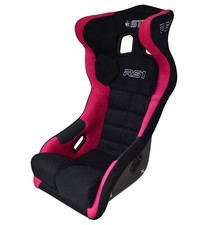 FIA Approved RS1 2029 Full Containment Rally Race Seat Oval/Autograss STR Pink
