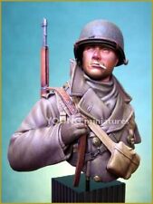 Young Miniatures - US Soldier Ardennes 1944 - 1/10th Resin Bust - YM1812