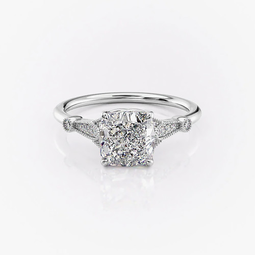 Platinum diamond ring lab - ring,