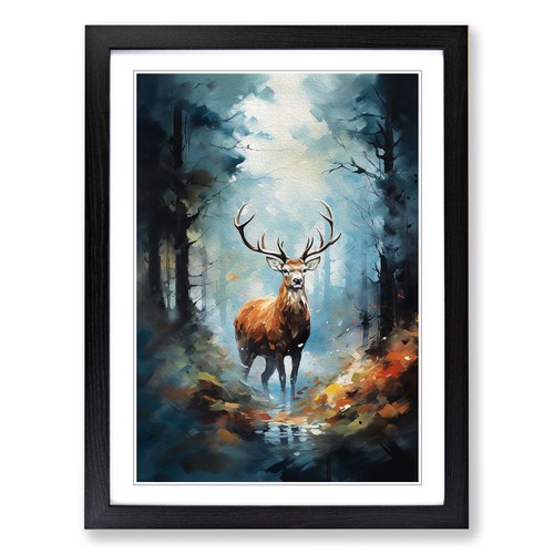 Stag forest gestural - in,