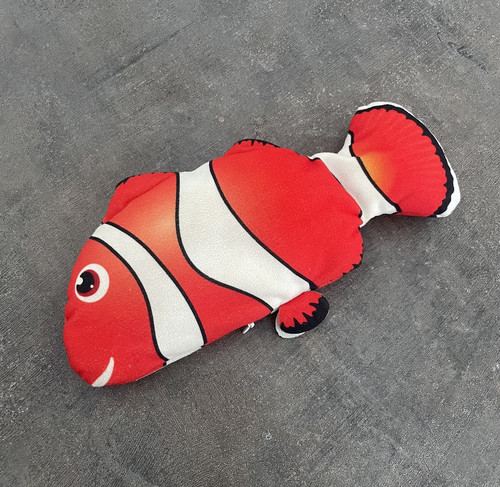 Orange foam clownfish - foam, ocean