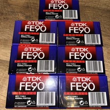 7 x TDK FE90 Ferric Audio