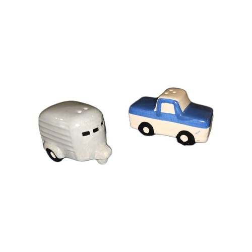 Pickup truck and camper - truck,