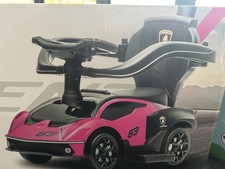3-In-1 Kids Ride on Push Car, Lamborghini Foot to Floor Boxed Exc Condition