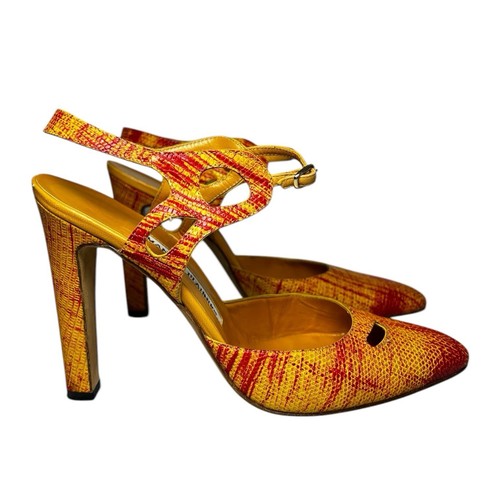Vintage manolo blahnik cut out - manolo,
