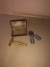 ANTIQUE GILLETTE GOLD COLOR