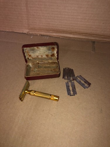 Antique gillette gold - antique,
