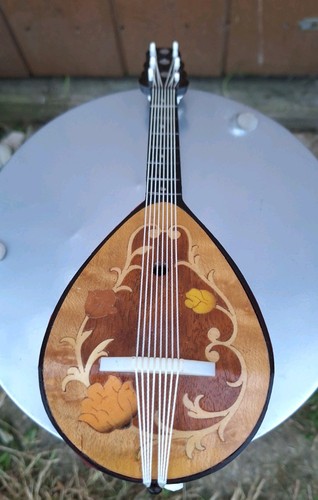 Vintage inlay mandolin - mandolin, shape