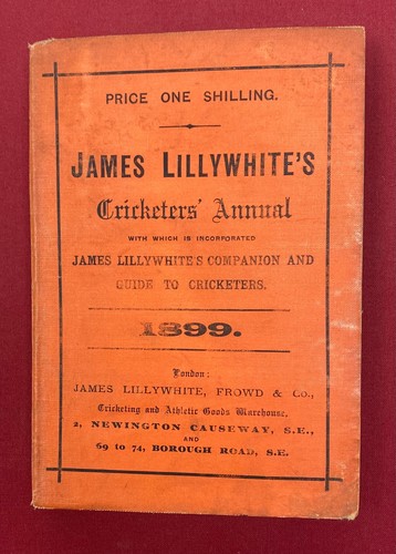 1899 james lillywhite - james, lillywhite’s