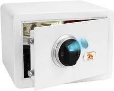 Biometric Fingerprint Home Safe Box, Digital Security Safe with Combination Lock