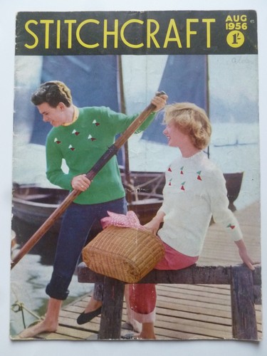 Stitchcraft august 1956 - stitchcraft,