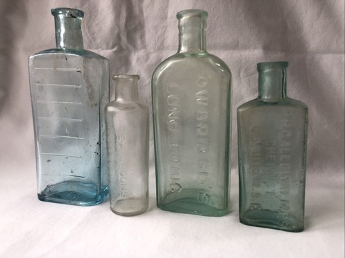 Vintage medicine bottles - vintage,