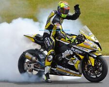 BSB Chris Walker Stalker 16"x12" NEW Photograph British Superbikes Burnout