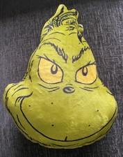 The grinch plush head shaped