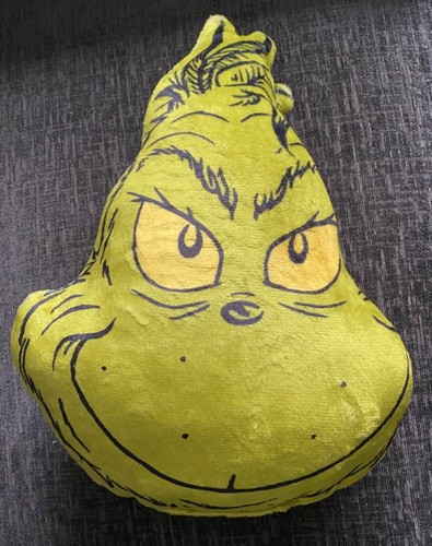 The grinch plush head - , shaped