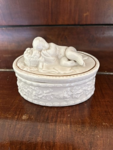 Belleek ivory porcelain - ivory,