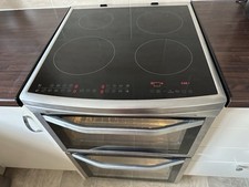 JLFSEC612 John Lewis/AEG touch control induction multifunction double oven