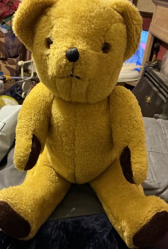 Vintage teddy bear inches - teddy, 17