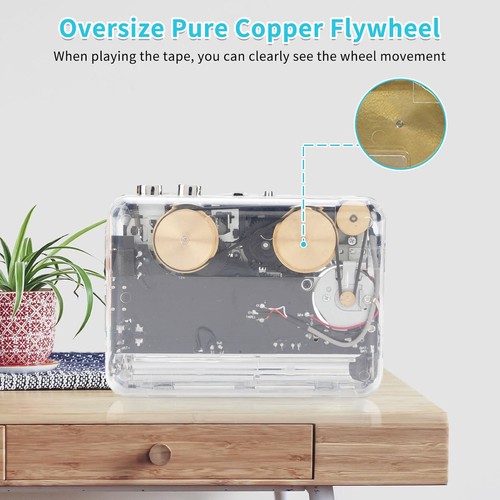 Portable cassette player - cassette, tape