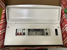 MK Sentry Y5686SMET Amendment 3 All Metal 10 Way Twin RCD Flexible Consumer Unit