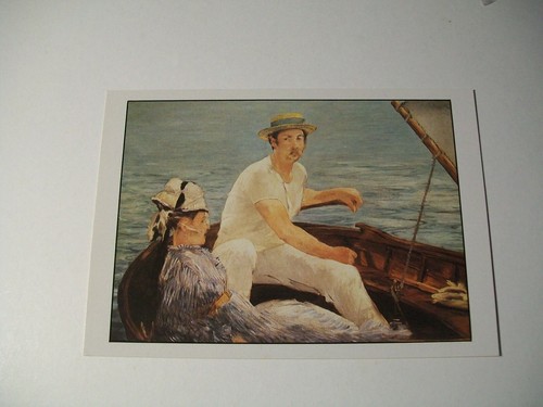 Edouard manet boating - ", "