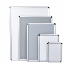 SNAP CLIP FRAMES OPENING POSTER HOLDERS RETAIL NOTICE DISPLAY BOARD SIZES A0-A4