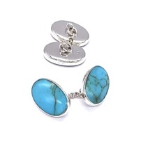925 Sterling Silver Blue