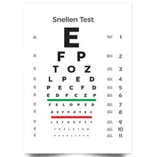 Snellen Eye Chart Optician
