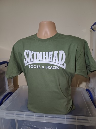 Skinhead shirt boots and - t,