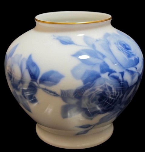 Okura art china blue - blue, gold