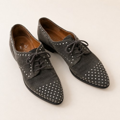 Frye sacha studded oxford grey - sacha,