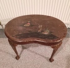 Antique lacquered chinoiserie - lacquered,