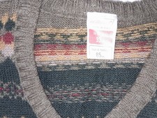 Marks and Spencer vintage fair isle jumper
