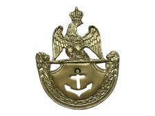 French  1812 Naval Shako  plate