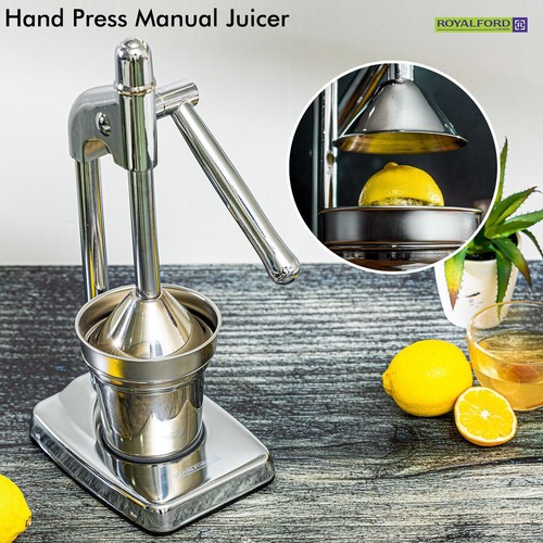 Manual fruit hand - hand, press