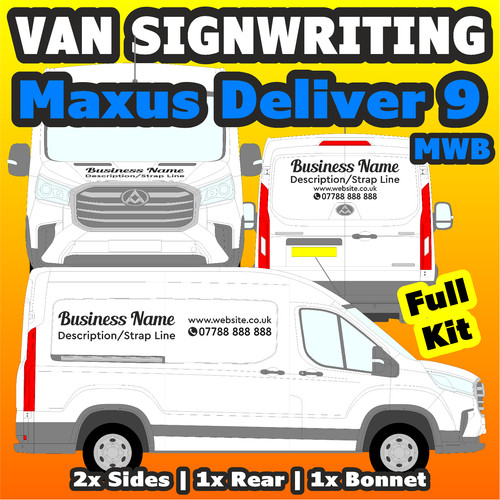 Maxus deliver van sign - deliver, 9