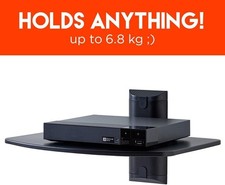 ECHOGEAR EGAV1 SINGLE AV SHELF HOLD UP TO 15 Lbs