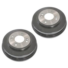 Genuine NK Pair of Rear Brake Drums for Ford Transit Dual Fuel 2.3 (03/02-08/06)