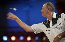 Bob Anderson throws at his