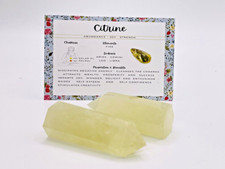 Grade Citrine Quartz Point |