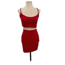 Oh Polly Dot to Dot Red Pearl