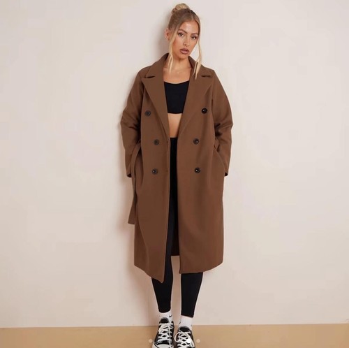 Womens double breasted wool - womens,
