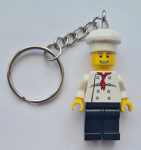 Lego male chef cook - chef/cook, minifigure