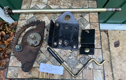 Steering rack segment and - steering,