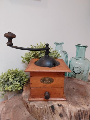 Vintage coffee grinder - coffee,