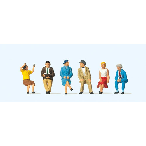 Gauge people sitting figure - oo,