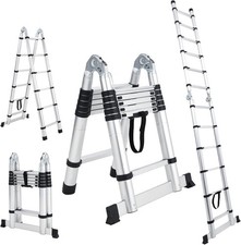 16.5FT Telescoping Ladder with