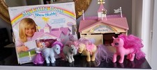 My Little Pony Vintage 1980s Show Stable With Accessories Plus two ponies